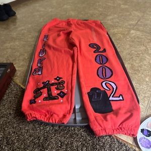 Joggers from pink never worn I decided to paint them myself